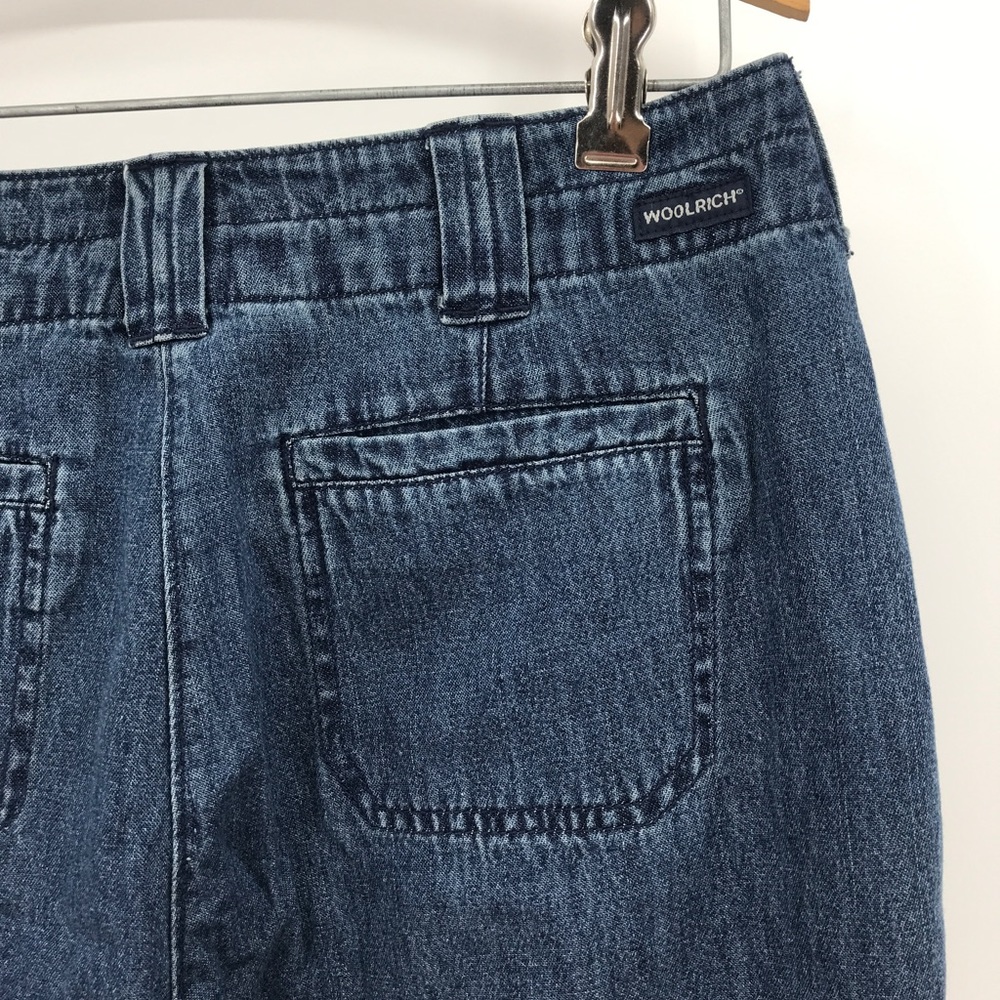 NWT Woolrich jean capris classic fit women's size 8 petite Dark blue wash - Picture 6 of 9